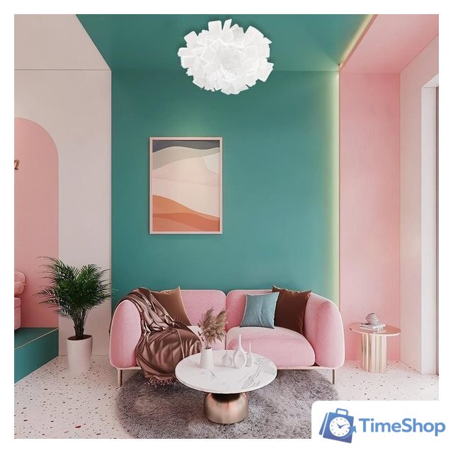 Люстра средней высоты LOFT IT Clizia 10231/530C White - Изображение №5 — Интернет-магазин Time-Shop