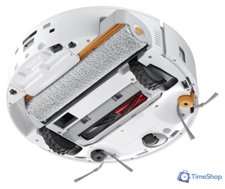 Робот-пылесос Roborock Qrevo Curv 2 Flow RRE0BEL/QC2F02-02 (евровилка, с русской озвучкой, белый) - Изображение №18 — Интернет-магазин Time-Shop