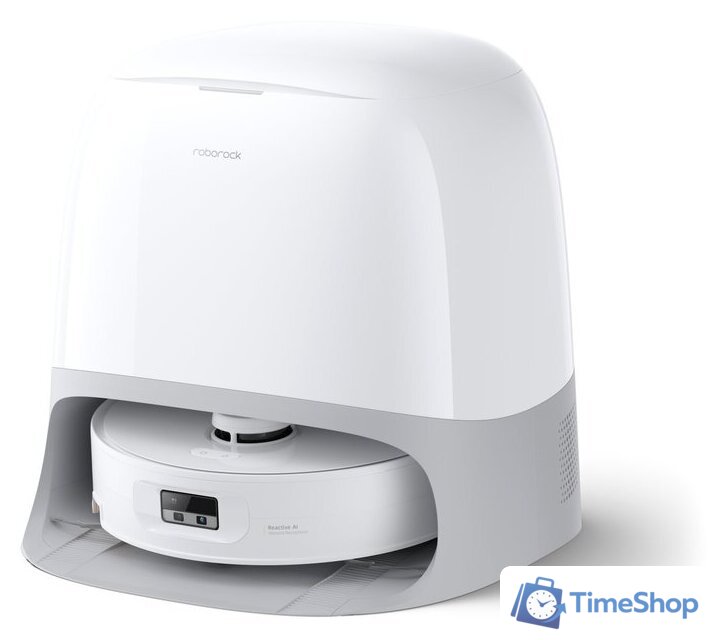 Робот-пылесос Roborock Qrevo Curv 2 Flow RRE0BEL/QC2F02-02 (евровилка, с русской озвучкой, белый) - Изображение №31 — Интернет-магазин Time-Shop