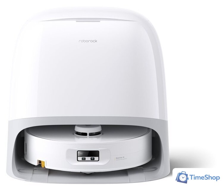 Робот-пылесос Roborock Qrevo Curv 2 Flow RRE0BEL/QC2F02-02 (евровилка, с русской озвучкой, белый) - Изображение №24 — Интернет-магазин Time-Shop