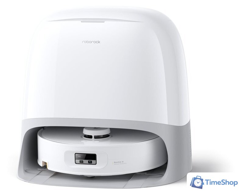 Робот-пылесос Roborock Qrevo Curv 2 Flow RRE0BEL/QC2F02-02 (евровилка, с русской озвучкой, белый) - Изображение №26 — Интернет-магазин Time-Shop
