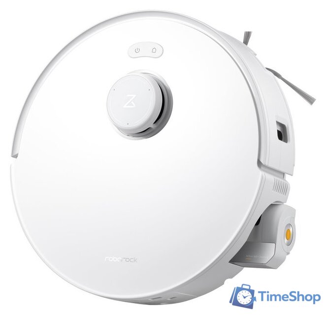 Робот-пылесос Roborock Qrevo Curv 2 Flow RRE0BEL/QC2F02-02 (евровилка, с русской озвучкой, белый) - Изображение №3 — Интернет-магазин Time-Shop