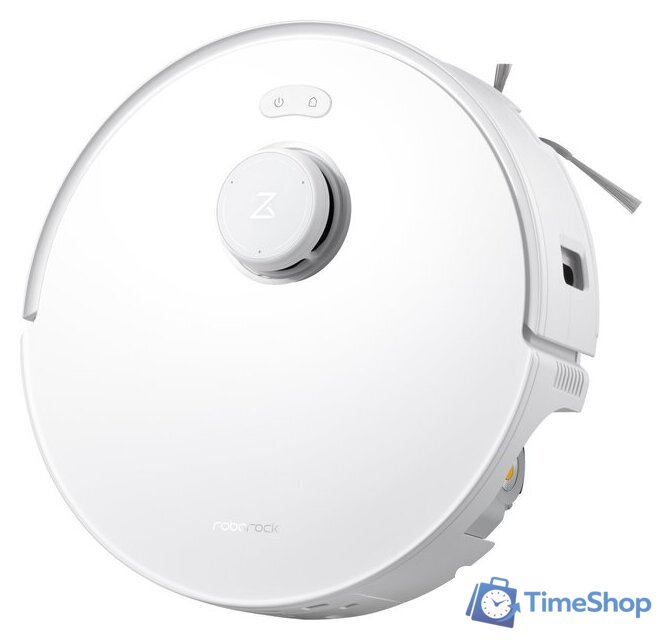 Робот-пылесос Roborock Qrevo Curv 2 Flow RRE0BEL/QC2F02-02 (евровилка, с русской озвучкой, белый) - Изображение №2 — Интернет-магазин Time-Shop
