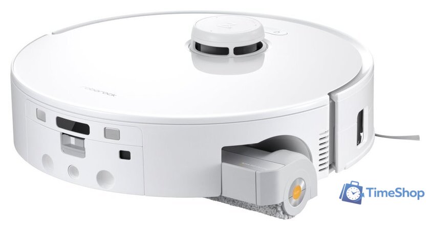 Робот-пылесос Roborock Qrevo Curv 2 Flow RRE0BEL/QC2F02-02 (евровилка, с русской озвучкой, белый) - Изображение №6 — Интернет-магазин Time-Shop
