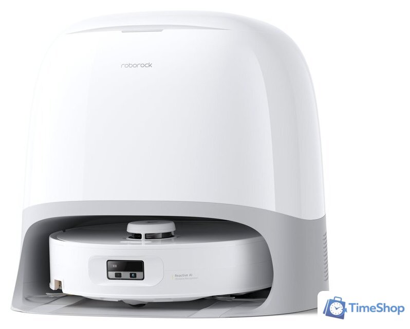Робот-пылесос Roborock Qrevo Curv 2 Flow RRE0BEL/QC2F02-02 (евровилка, с русской озвучкой, белый) - Изображение №29 — Интернет-магазин Time-Shop