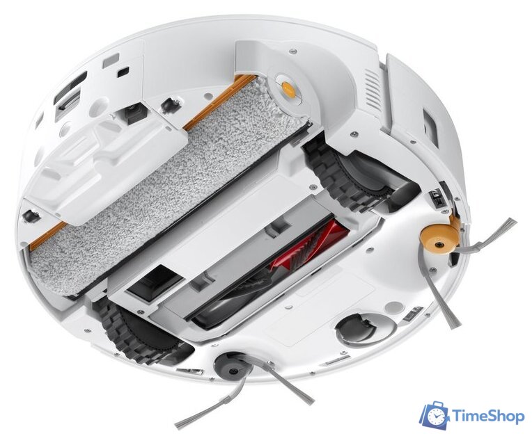 Робот-пылесос Roborock Qrevo Curv 2 Flow RRE0BEL/QC2F02-02 (евровилка, с русской озвучкой, белый) - Изображение №19 — Интернет-магазин Time-Shop