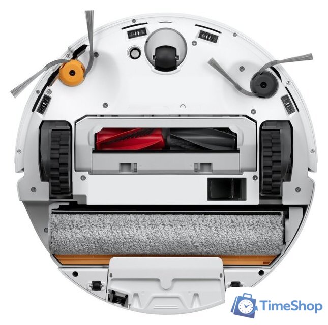 Робот-пылесос Roborock Qrevo Curv 2 Flow RRE0BEL/QC2F02-02 (евровилка, с русской озвучкой, белый) - Изображение №11 — Интернет-магазин Time-Shop