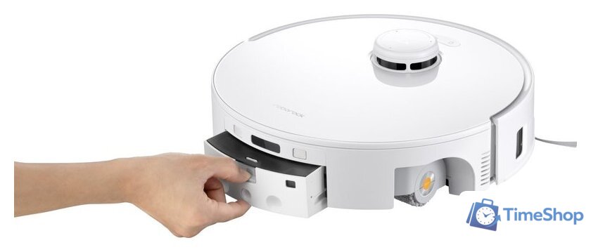 Робот-пылесос Roborock Qrevo Curv 2 Flow RRE0BEL/QC2F02-02 (евровилка, с русской озвучкой, белый) - Изображение №22 — Интернет-магазин Time-Shop