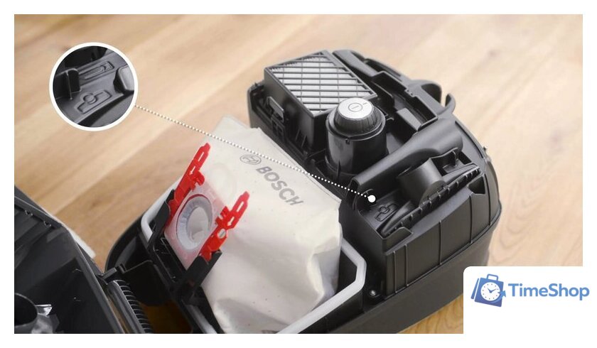 Пылесос Bosch Serie 4 ProHygienic BGL41SIL2H - Изображение №2 — Интернет-магазин Time-Shop