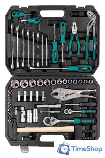Универсальный набор инструментов Волат 18530-72 (72 предмета) - Изображение №4 — Интернет-магазин Time-Shop