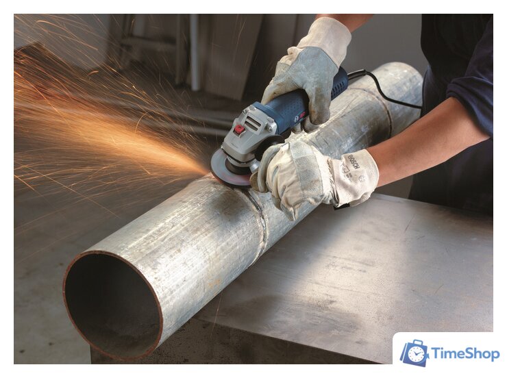 Угловая шлифмашина Bosch GWS 7-115 Professional [0601388106] - Изображение №3 — Интернет-магазин Time-Shop