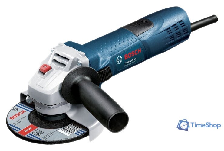 Угловая шлифмашина Bosch GWS 7-115 Professional [0601388106] - Изображение №1 — Интернет-магазин Time-Shop