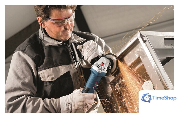 Угловая шлифмашина Bosch GWS 7-115 Professional [0601388106] - Изображение №5 — Интернет-магазин Time-Shop