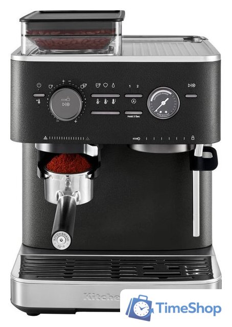 Рожковая кофеварка KitchenAid 5KES6551EBK - Изображение №1 — Интернет-магазин Time-Shop