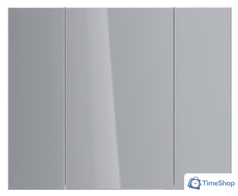  Lemark Шкаф с зеркалом Universal 100 LM100ZS-U (белый глянец) - Изображение №2 — Интернет-магазин Time-Shop