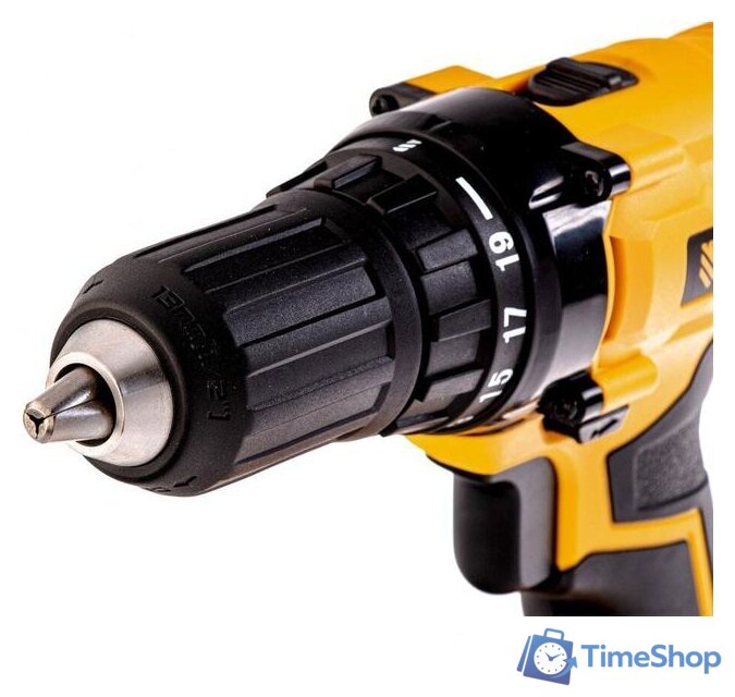 Дрель-шуруповерт Denzel CDL-IB-18-02 (с 2-мя АКБ, кейс) - Изображение №5 — Интернет-магазин Time-Shop