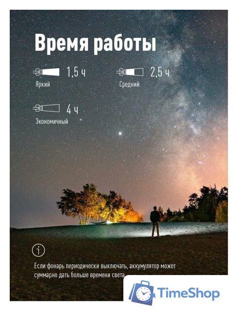 Фонарь КОСМОС KOS501Lit - Изображение №5 — Интернет-магазин Time-Shop