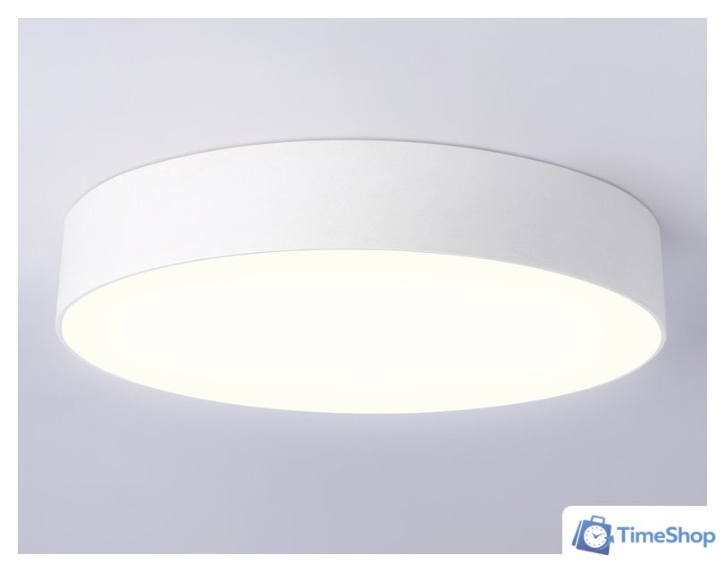 Светильник-тарелка Ambrella light FV5532 WH (белый) - Изображение №1 — Интернет-магазин Time-Shop