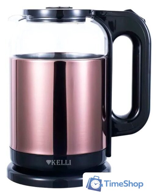Электрический чайник KELLI KL-1807 (бронзовый) - Изображение №1 — Интернет-магазин Time-Shop