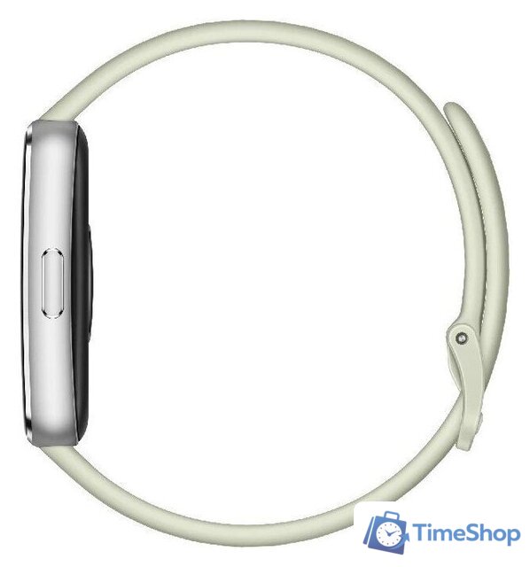 Фитнес-браслет Huawei Band 11 (серебристый алюминиевый корпус, с зеленым силиконовым ремешком, международная версия) - Изображение №5 — Интернет-магазин Time-Shop