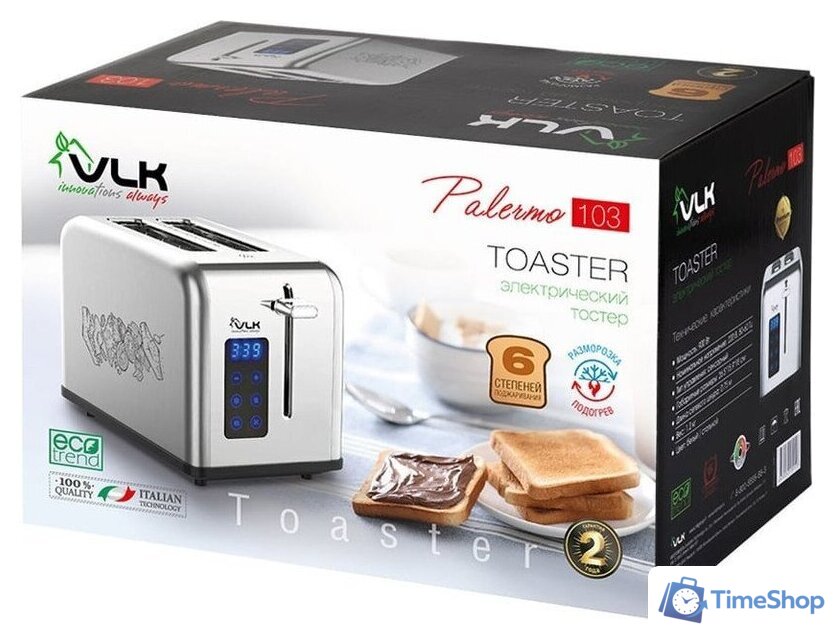 Тостер VLK Palermo-103 - Изображение №9 — Интернет-магазин Time-Shop