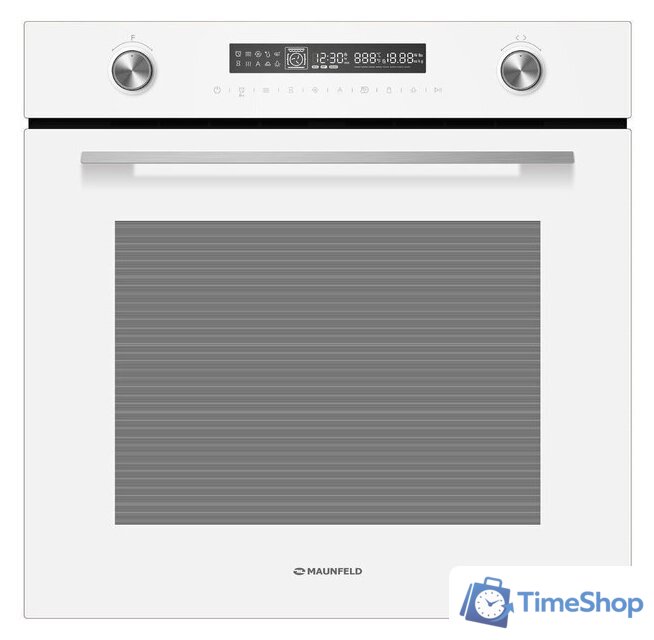 Электрический духовой шкаф MAUNFELD MEOR7217DMW - Изображение №1 — Интернет-магазин Time-Shop