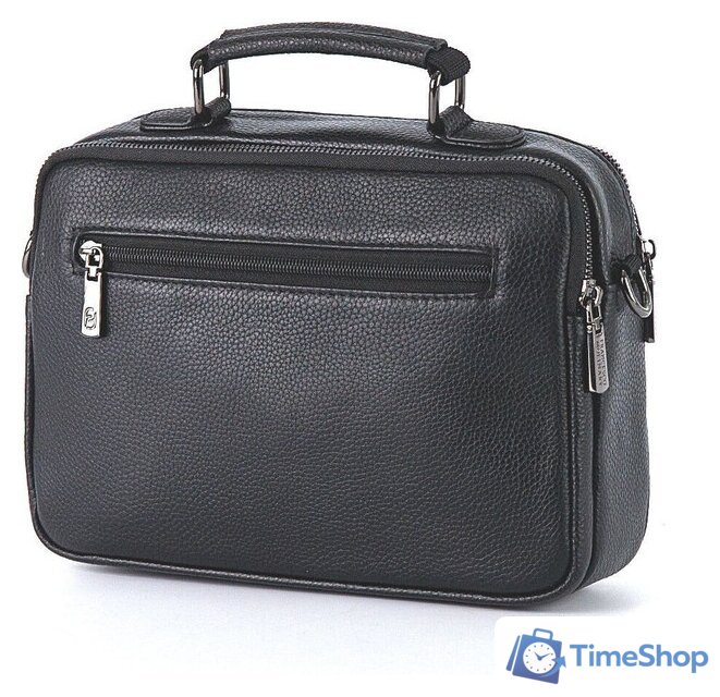 Мужская сумка Francesco Molinary 356-Q6612-4-BLK - Изображение №3 — Интернет-магазин Time-Shop