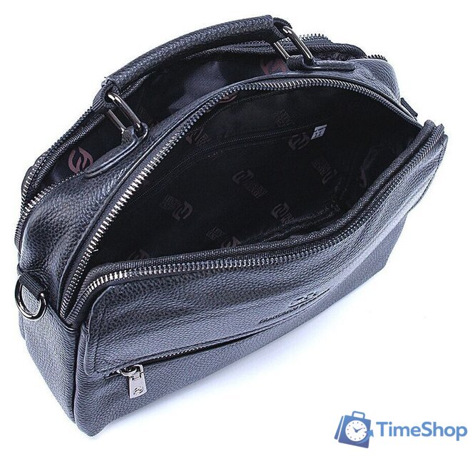 Мужская сумка Francesco Molinary 356-Q6612-4-BLK - Изображение №4 — Интернет-магазин Time-Shop