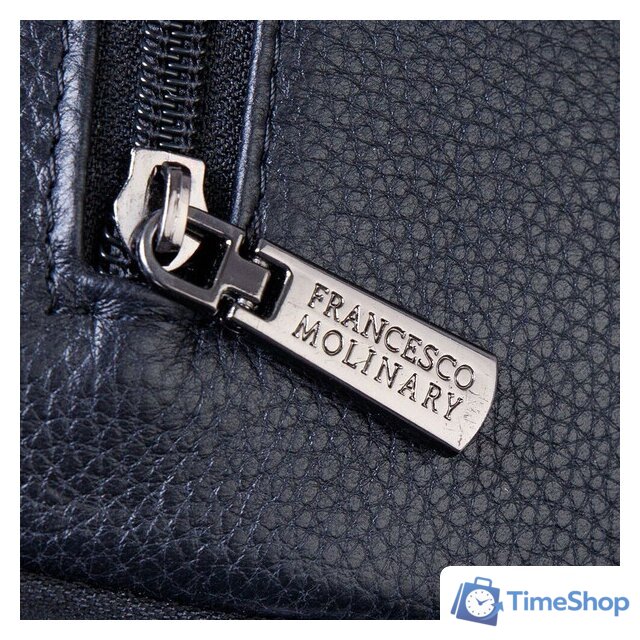 Мужская сумка Francesco Molinary 356-Q6612-4-BLK - Изображение №6 — Интернет-магазин Time-Shop