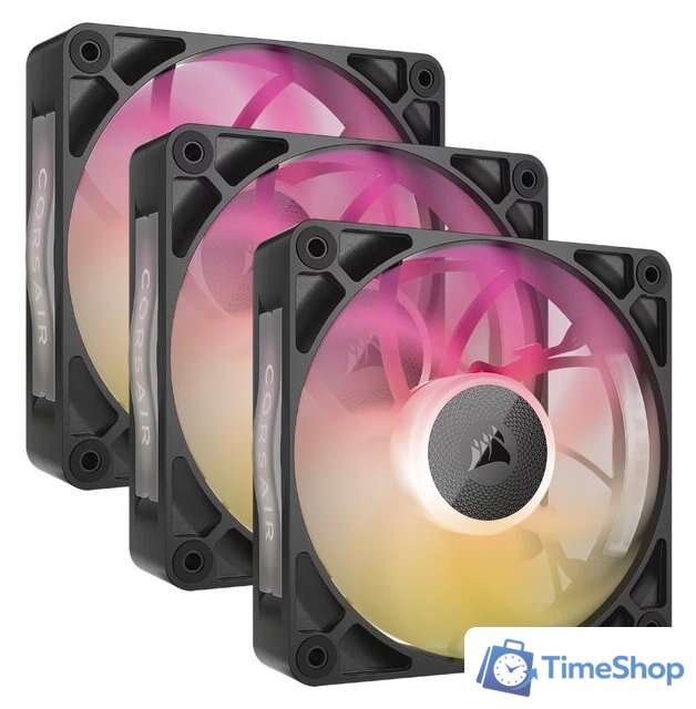 Вентилятор для корпуса Corsair iCUE LINK RX120 MAX RGB Triple Pack CO-9051034-WW - Изображение №1 — Интернет-магазин Time-Shop
