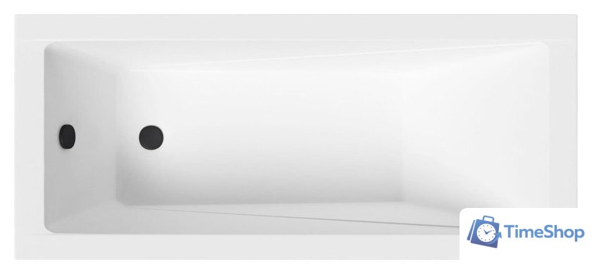 Ванна Lauter Estelle 140 21206040 (с ножками, черным подголов.,черным лиц. и торц.экраном) - Изображение №24 — Интернет-магазин Time-Shop