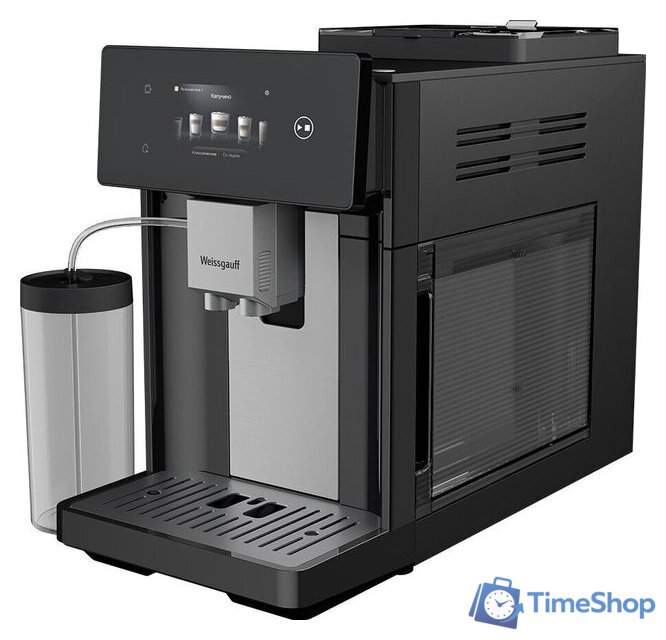 Кофемашина Weissgauff WCM-340 TFT Automatic Touch Cappuccino Nero - Изображение №1 — Интернет-магазин Time-Shop