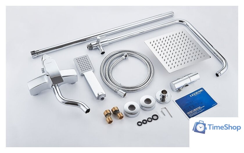 Душевая система  Ledeme L2443 - Изображение №6 — Интернет-магазин Time-Shop