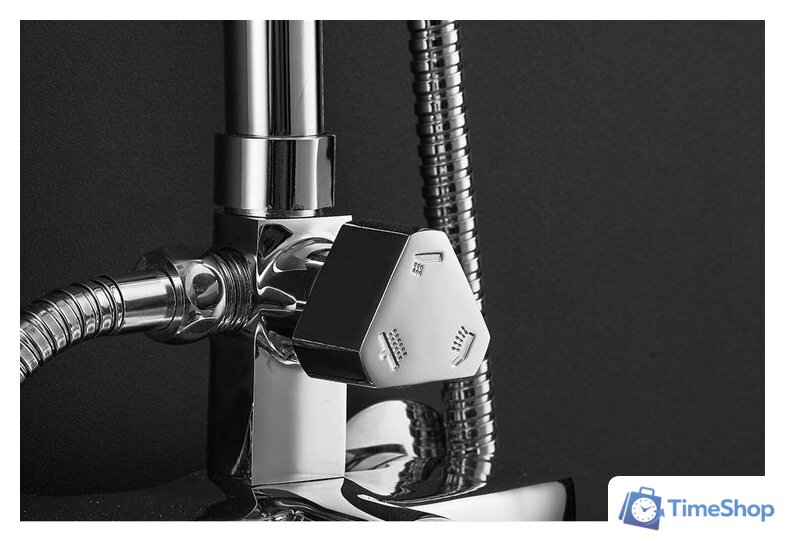 Душевая система  Ledeme L2443 - Изображение №4 — Интернет-магазин Time-Shop