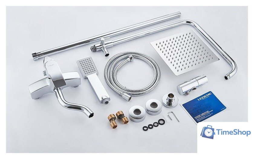 Душевая система  Ledeme L2443 - Изображение №6 — Интернет-магазин Time-Shop