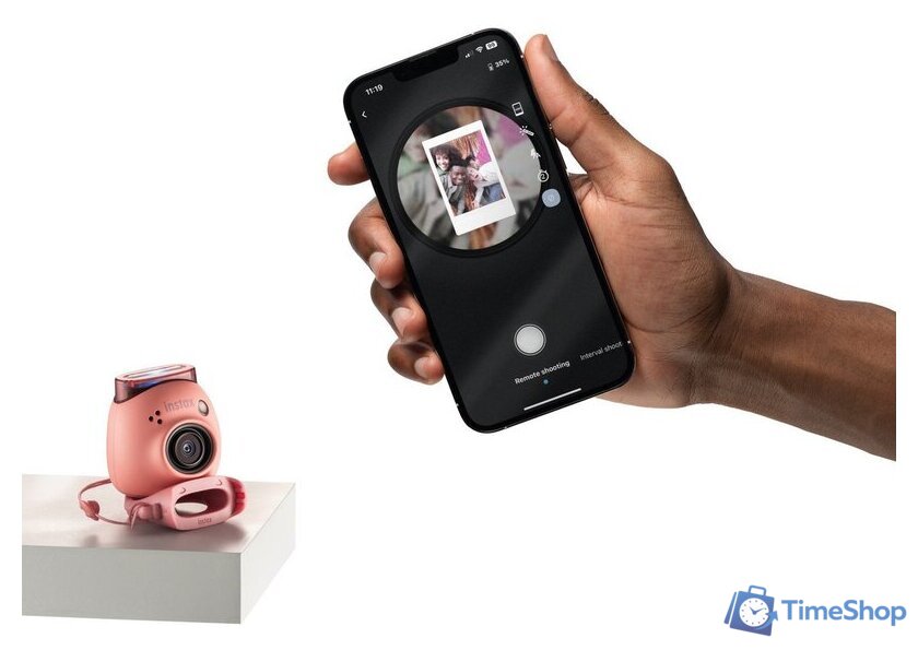 Фотоаппарат Fujifilm Instax Pal (розовый) - Изображение №7 — Интернет-магазин Time-Shop