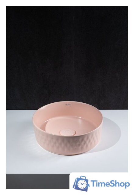 Умывальник Allen Brau Fantasy Romb 36 4.11033.SM розовый - Изображение №2 — Интернет-магазин Time-Shop