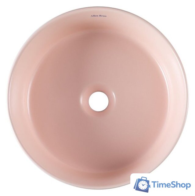 Умывальник Allen Brau Fantasy Romb 36 4.11033.SM розовый - Изображение №8 — Интернет-магазин Time-Shop