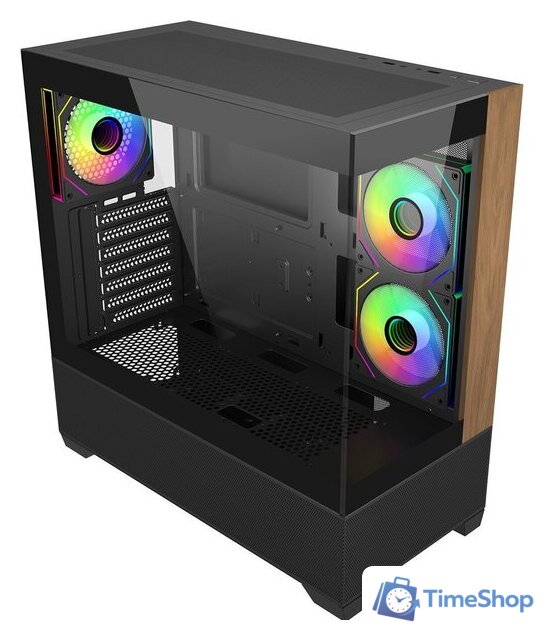 Корпус Cooler Master Elite 690 Wood E690-KHNN-S00 - Изображение №2 — Интернет-магазин Time-Shop