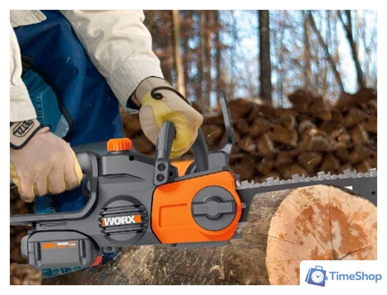 Аккумуляторная пила Worx WG384E.9 (без АКБ) - Изображение №3 — Интернет-магазин Time-Shop