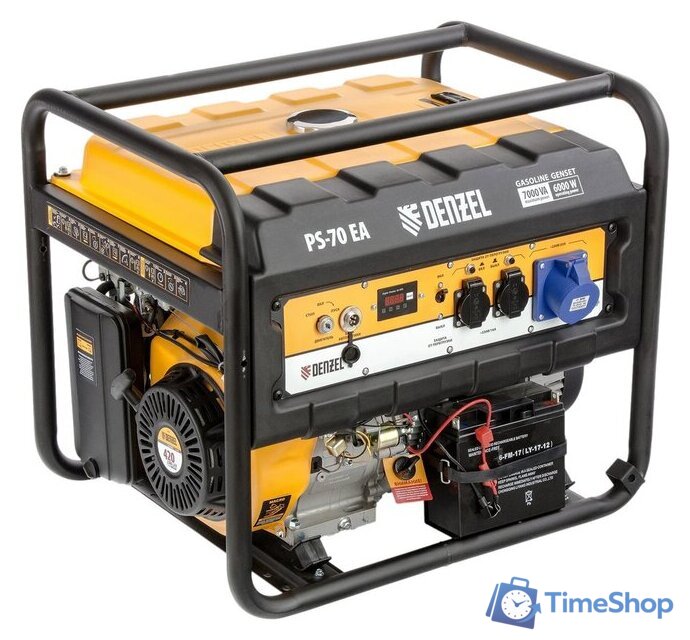 Бензиновый генератор Denzel PS 70 EA - Изображение №1 — Интернет-магазин Time-Shop