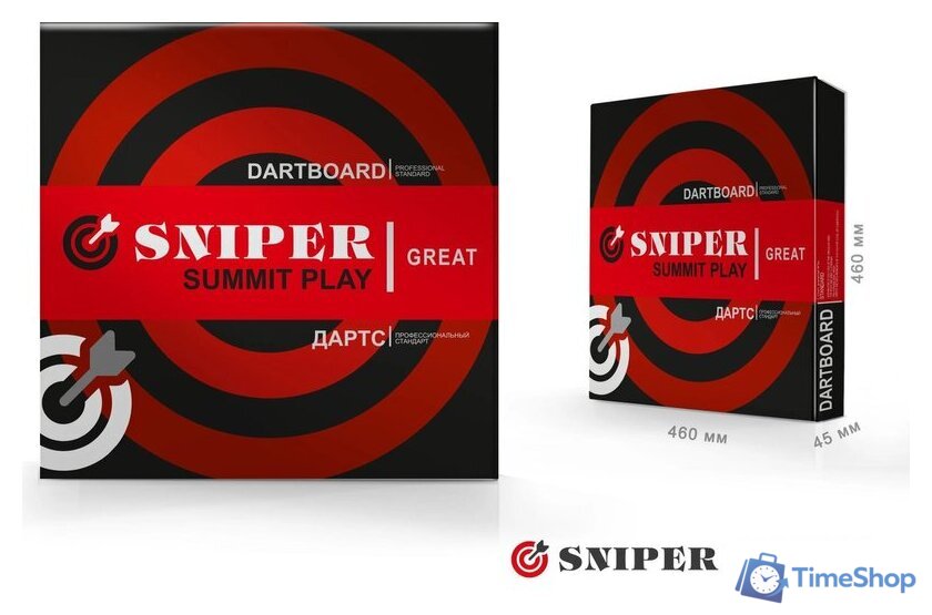 Дартс Sniper Summit Play Great SSP-18GP - Изображение №2 — Интернет-магазин Time-Shop
