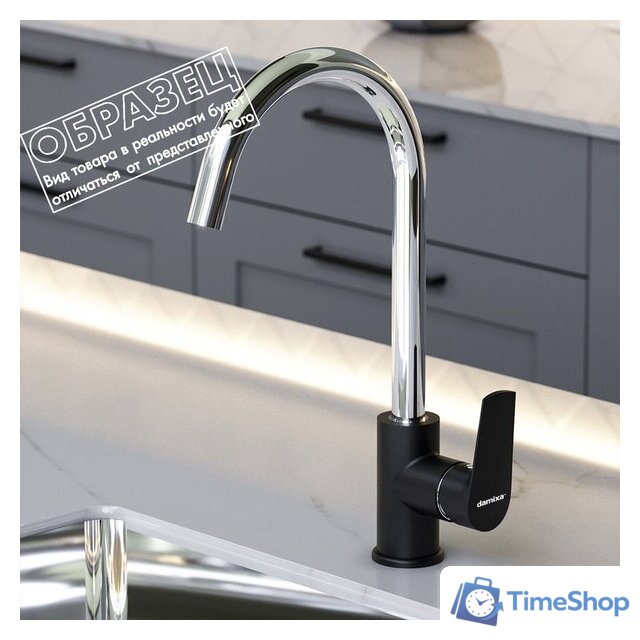 Кухонная мойка Berge BR-4803 + смеситель RedBlu by Damixa Origin Balance 7907 - Изображение №5 — Интернет-магазин Time-Shop