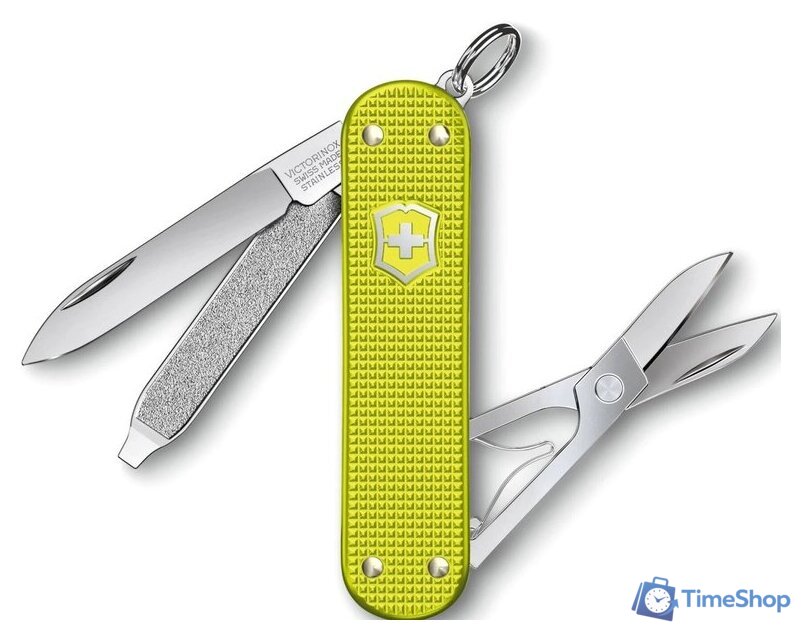 Мультитул Victorinox Classic Alox LE 2023 0.6221.L23 (желтый) - Изображение №1 — Интернет-магазин Time-Shop