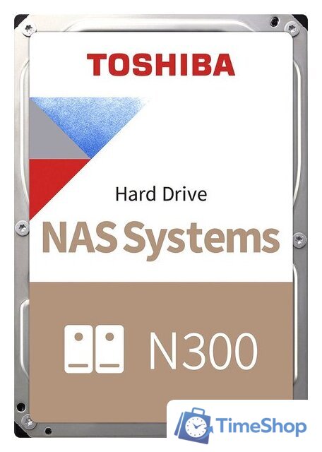 Жесткий диск Toshiba N300 12TB HDWG51CUZSVA - Изображение №1 — Интернет-магазин Time-Shop