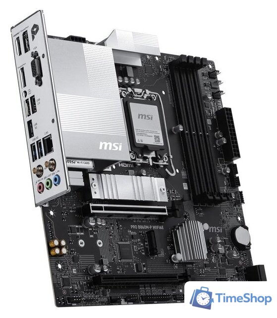 Материнская плата MSI Pro B860M-P WiFi6E - Изображение №2 — Интернет-магазин Time-Shop