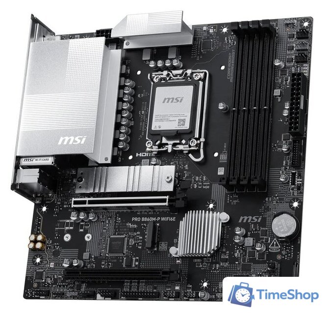 Материнская плата MSI Pro B860M-P WiFi6E - Изображение №3 — Интернет-магазин Time-Shop