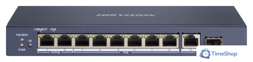 Неуправляемый коммутатор Hikvision DS-3E0510HP-E - Изображение №1 — Интернет-магазин Time-Shop