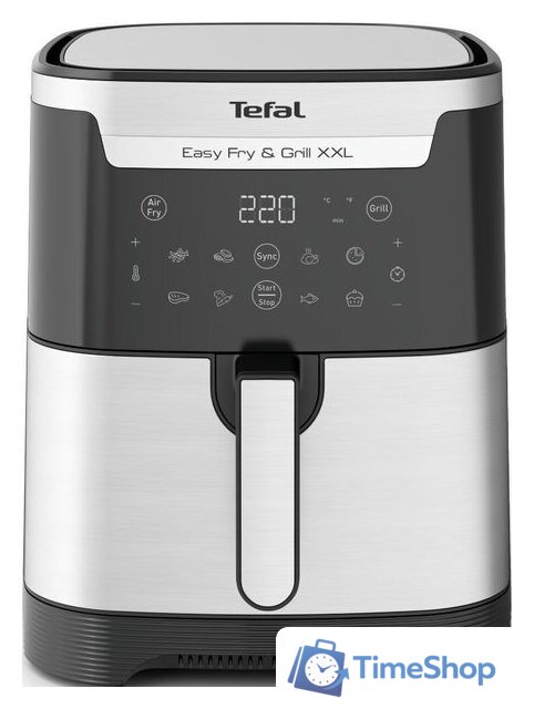 Аэрогриль (аэрофритюрница) Tefal EY801D15 - Изображение №1 — Интернет-магазин Time-Shop