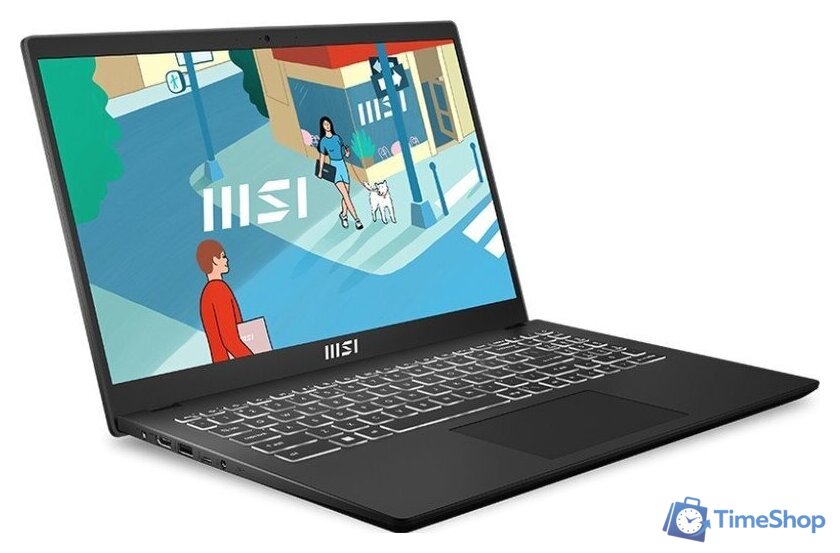 Ноутбук MSI Modern 15 H C13M-248XBY - Изображение №2 — Интернет-магазин Time-Shop